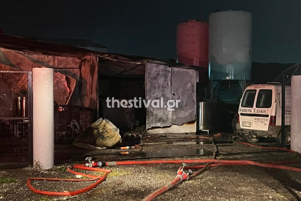 Θεσσαλονίκη: Πυρκαγιά σε εργαστήριο με αιθέρια έλαια – Στο νοσοκομείο άνδρας με πολλαπλά εγκαύματα