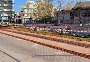 Ξεκίνησε το έργο ανάπλασης του κοινόχρηστου χώρου στην Χαλκίδα
