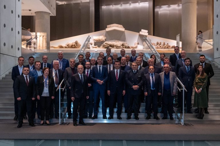 Σύνοδος του Δικτύου Βαλκανικών Πόλεων Β40 – Υποδοχή των δημάρχων από τον Κώστα Μπακογιάννη