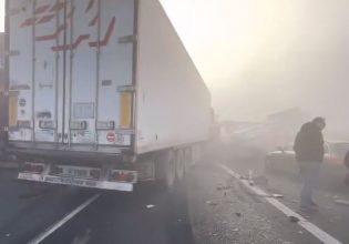 Εθνική Οδός: Άνοιξε η Αθηνών – Λαμίας μετά το τροχαίο με φορτηγά και ΙΧ