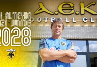 Ανανέωσε μέχρι το 2028 με την ΑΕΚ ο Αλμέιδα!
