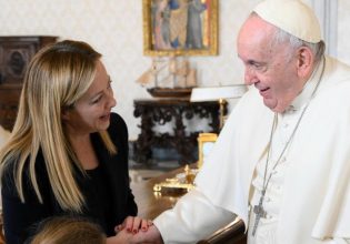Βατικανό: Συνάντηση της Τζόρτζια Μελόνι με τον Πάπα Φραγκίσκο