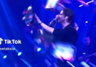 Νίκος Οικονομόπουλος: Θαμώνας πέταξε πανέρι με λουλούδια και τον βρήκε… στα γεννητικά όργανα