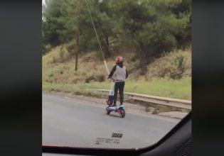 Θεσσαλονίκη: Πήγαινε με 100χλμ την ώρα στον Περιφερειακό οδηγώντας ηλεκτρικό πατίνι