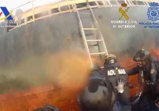 Το ρεσάλτο στο πλοίο «Blume» που μετέφερε 3 τόνους κοκαΐνης