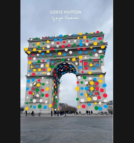 Louis Vuitton: Πλημμυρίζει με χρωματιστές βούλες αξιοθέατα