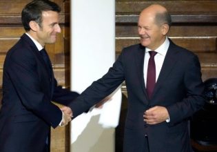 Σολτς μετά την συνάντηση με Μακρόν: Η Γερμανία θα συνεχίσει να στηρίζει την Ουκρανία