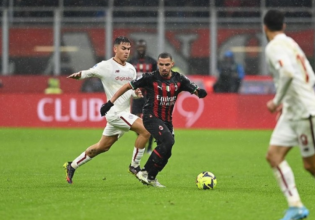 Μίλαν – Ρόμα 2-2: Οι τζιαλορόσι «μίλησαν» στο φινάλε