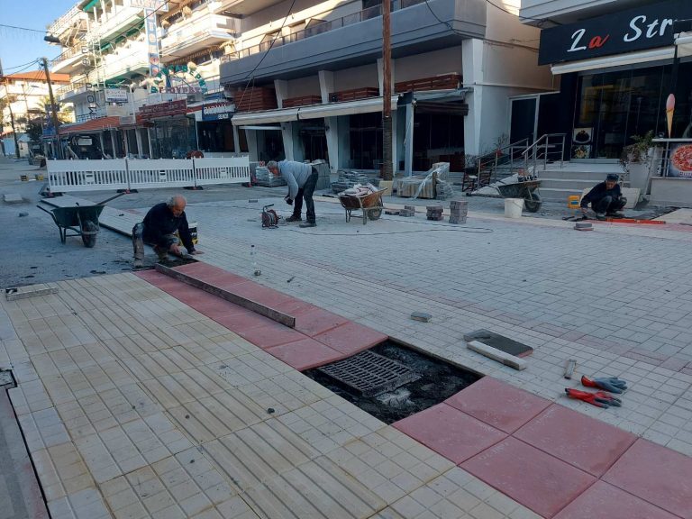 Ανάπλαση παραλιακού μετώπου Κατερίνης