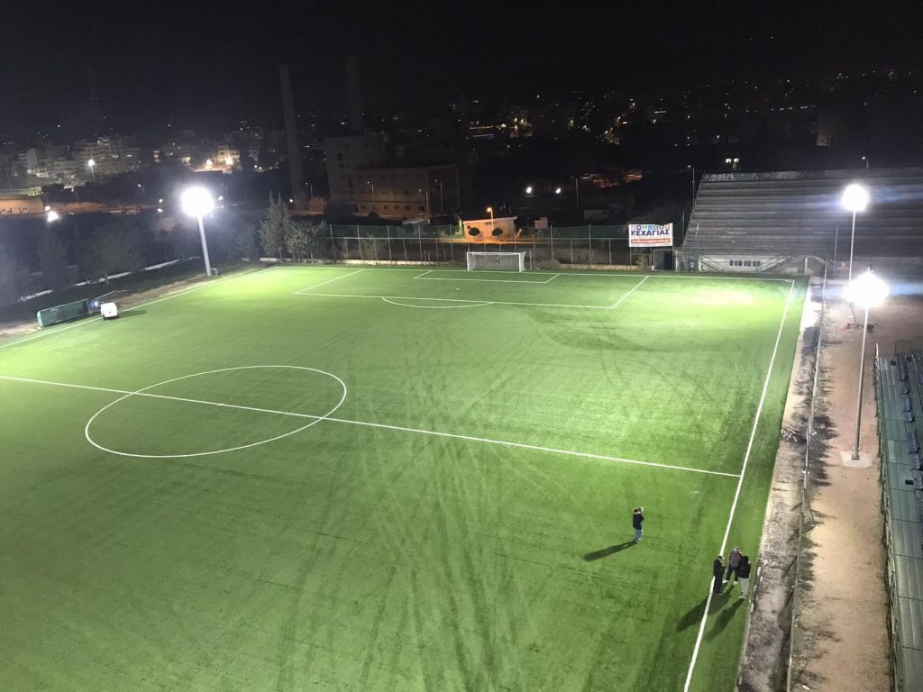 Ολοκληρώθηκαν οι παρεμβάσεις στο γήπεδο Ι. Βάζος του Δήμου Κερατσινίου – Δραπετσώνας