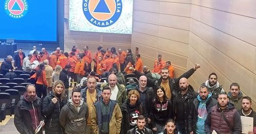 Πιστοποιήθηκαν 38 εθελοντές του Δήμου Πεντέλης