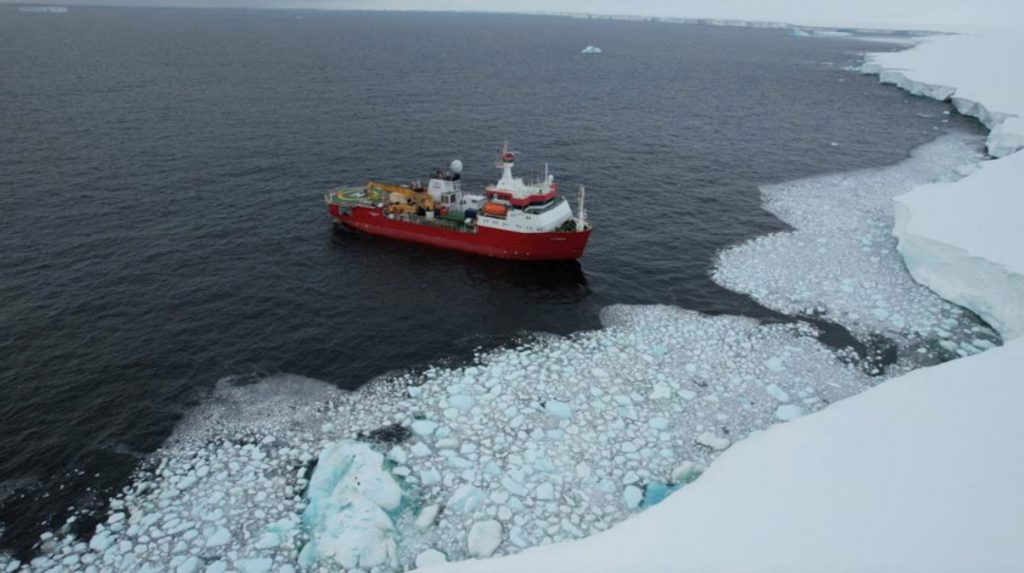 Ανταρκτική: Ιστορικό ρεκόρ για ιταλικό πλοίο που ταξίδεψε πιο νότια από ποτέ