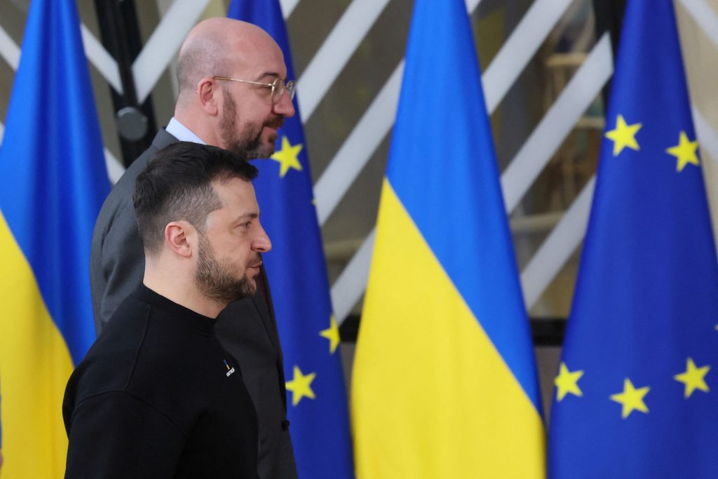 Μισέλ προς Ζελένσκι: Καλώς ήρθατε στο σπίτι