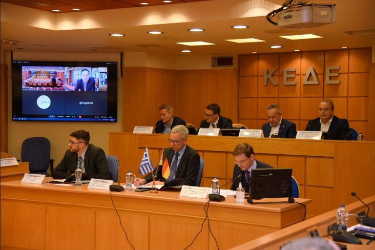Ενισχύεται η συνεργασία Ελληνικής και Γερμανικής Τοπικής Αυτοδιοίκησης