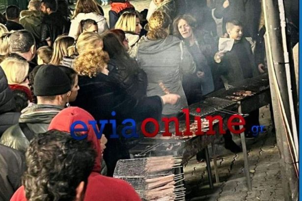 Χαμός στην Χαλκίδα: Τα σουβλάκια προκάλεσαν συγκρούσεις και συλλήψεις