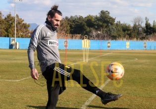 «Πρώτη» για Λάζαρο στον Άρη – Μπήκε ο Πάλμα ενόψει Παναθηναϊκού (pics)