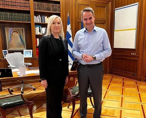 Στη Νέα Δημοκρατία η διεθνολόγος Ελευθερία Φτακλάκη