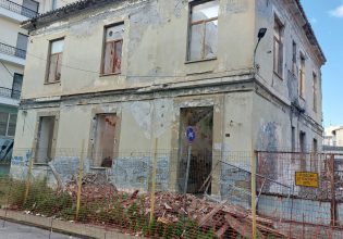 Καλαμάτα: Ανακατασκευάζεται το κτίριο της πρώην ηλεκτρικής εταιρείας