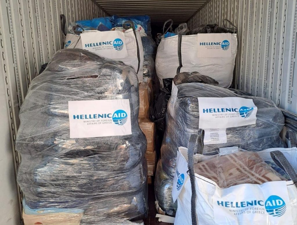 Δεύτερο κύμα ανθρωπιστικής βοήθειας από Ελλάδα για Τουρκία και Συρία