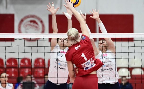 Ολυμπιακός – Αιγάλεω 3-0: Άνετη νίκη για τις ερυθρόλευκες