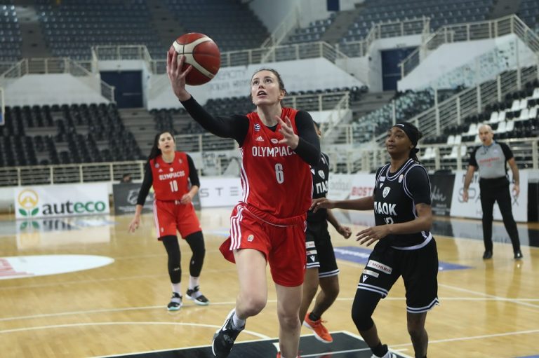 ΠΑΟΚ – Ολυμπιακός 50-80: Οι ερυθρόλευκες διέλυσαν τον δικέφαλο