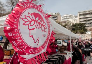 «Ερυθρόλευκα» Κούλουμα στον Πειραιά (pics)