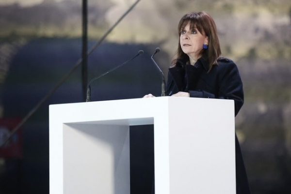 Ελευσίς 2023: Χαιρετισμός της Κατερίνας Σακελλαροπούλου στην τελετή έναρξης