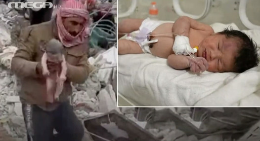 Σεισμός σε Τουρκία – Συρία: Σε νοσοκομείο το βρέφος που ανασύρθηκε με τον ομφάλιο λώρο