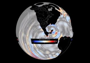 Προσομοίωση: Τερατώδες τσουνάμι σαρώνει τον πλανήτη μετά το χτύπημα που εξαφάνισε τους δεινόσαυρους