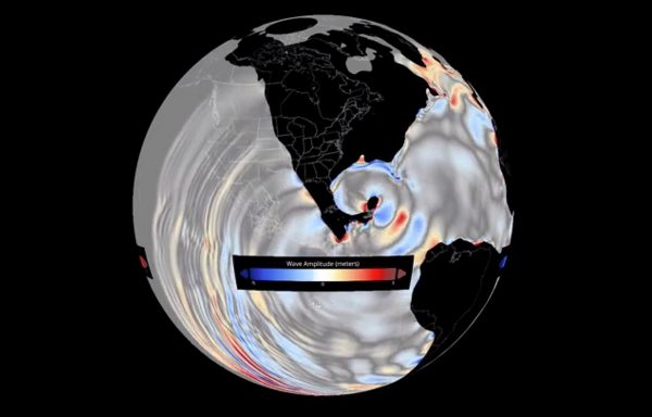 Προσομοίωση: Τερατώδες τσουνάμι σαρώνει τον πλανήτη μετά το χτύπημα που εξαφάνισε τους δεινόσαυρους