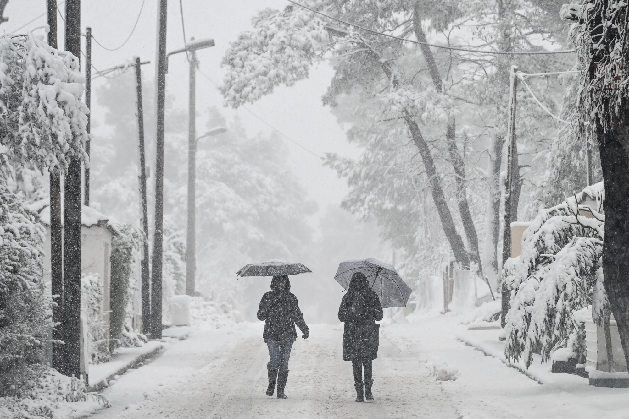 Κακοκαιρία «Μπάρμπαρα»: Έρχεται νέος ισχυρός χιονιάς τις επόμενες ώρες - Οι επικίνδυνες περιοχές