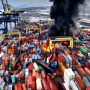 Τουρκία: Μεγάλη φωτιά σε λιμάνι της πόλης Ισκεντερούν