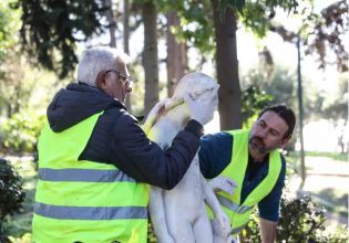 Δήμος Αθηναίων: Πρόγραμμα αποκατάστασης των υπαίθριων γλυπτών της πόλης