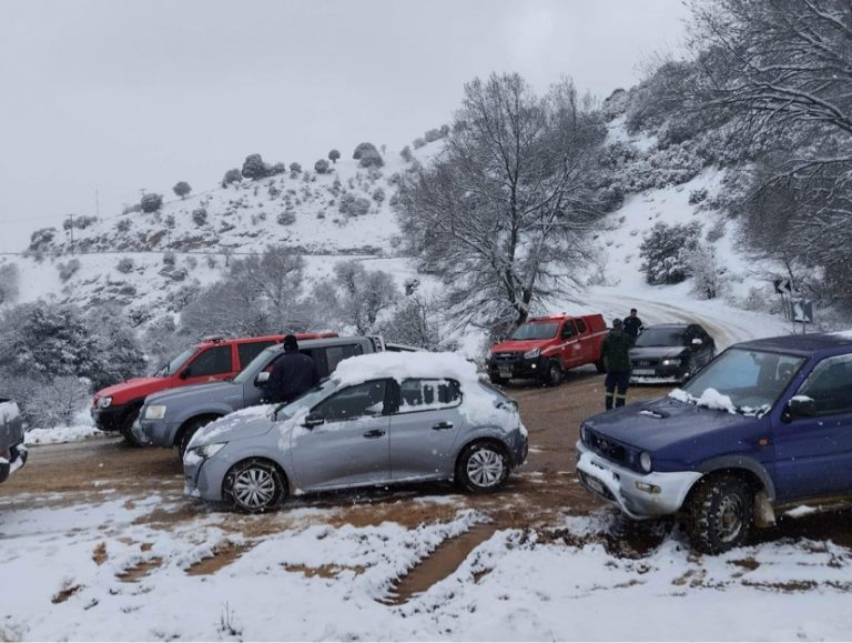 Κακοκαιρία «Μπάρμπαρα»: Επιχείρηση απεγκλωβισμού 30 ατόμων από ξενώνα στην Αιγιάλεια