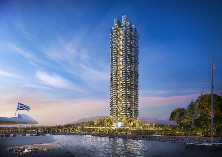 Marina Tower: Έπεσαν τα θεμέλια για τον μεγαλύτερο ουρανοξύστη της Ελλάδας [video]