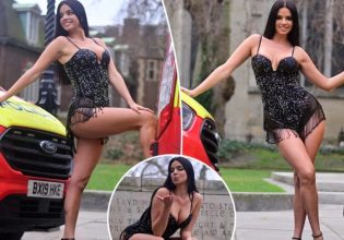 Ivana Knoll: Η «πιο σέξι οπαδός του Μουντιάλ» βγήκε στους δρόμους του Λονδίνου με τα… εσώρουχα