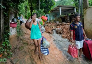 Βραζιλία: Δεν τους έσωσαν ούτε τα SMS – Στους 50 αυξήθηκαν οι νεκροί από τις πλημμύρες