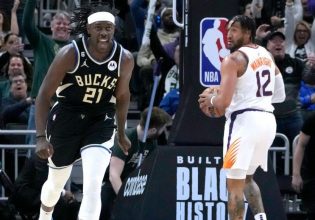 Μπακς – Σανς 104-101: Μεγάλη νίκη χωρίς τον Γιάννη για τα «ελάφια»