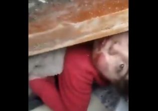 Σεισμός Τουρκία: Συγκλονιστικά βίντεο από τη διάσωση δύο παιδιών