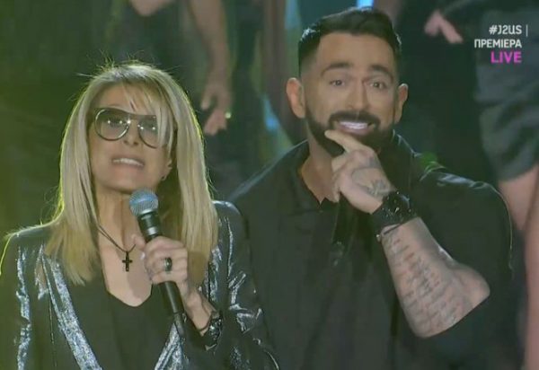 J2US: Η Εύη Δρούτσα ξέχασε τα λόγια της και την είπε στην Καίτη Γαρμπή