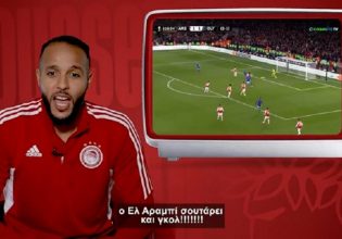 Ο Ελ Αραμπί περιγράφει το γκολ πρόκρισης στο Emirates (vid)