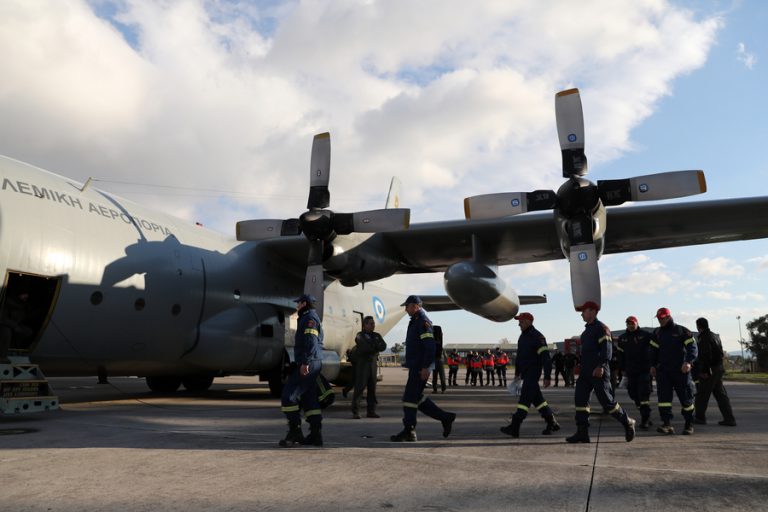 Σεισμός Τουρκία: Αναχώρησε η ελληνική αποστολή με τη διασωστική ομάδα