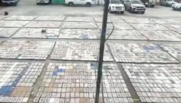 Ισημερινός: Κατάσχεσαν 8,8 τόνους κοκαΐνης με προορισμό το Βέλγιο – Πρόκειται για 90 εκατομμύρια δόσεις