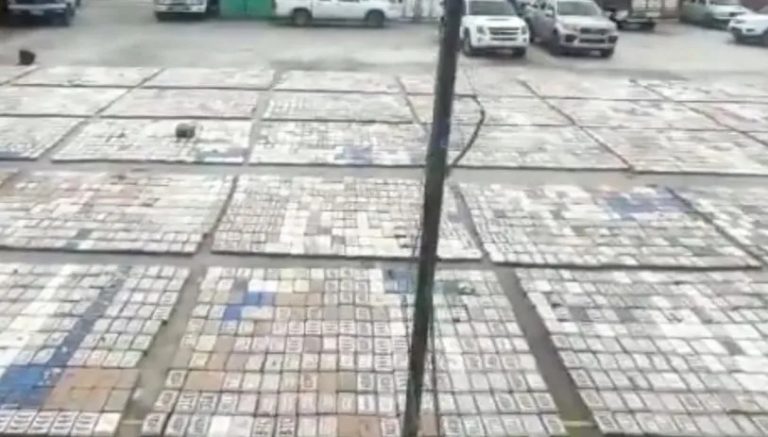 Ισημερινός: Κατάσχεσαν 8,8 τόνους κοκαΐνης με προορισμό το Βέλγιο – Πρόκειται για 90 εκατομμύρια δόσεις