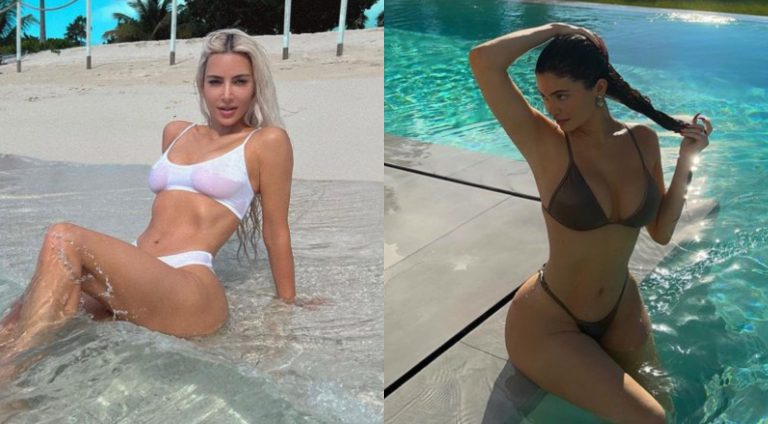 Κιμ Καρντάσιαν – Κάιλι Τζένερ: Κάνουν ηλιοθεραπεία με σέξι μικροσκοπικά μπικίνι και φέρνουν το καλοκαίρι