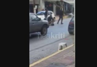 Κρήτη: Βίντεο-ντοκουμέντο με τη σύλληψη του δράστη που αιματοκύλισε το Γάζι