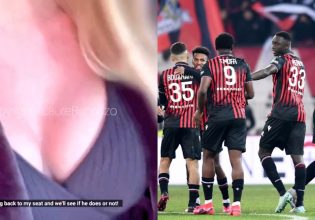 Νις: Γύρισαν ταινία ερωτικού περιεχομένου κατά τη διάρκεια αγώνα