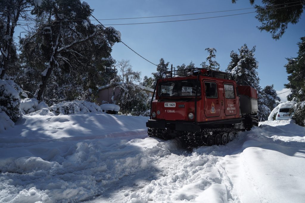 Χιόνια στην Αθήνα: Τι προβλέπει το επικαιροποιημένο έκτακτο δελτίο καιρού – Πού θα έχουμε σφοδρές χιονοπτώσεις