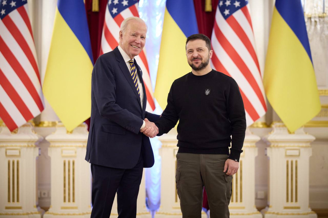Ουκρανία: Η Ρωσία δεν έχει καμία πιθανότητα να κερδίσει τον πόλεμο δήλωσε από το Κίεβο ο Τζο Μπάιντεν