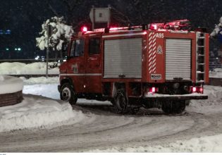 Κακοκαιρία Μπάρμπαρα: Δεκάδες κλήσεις στην Πυροσβεστική